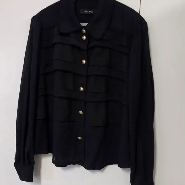 [BUNJANG] Mine Frill Blouse / 마인 프릴 블라우스 82