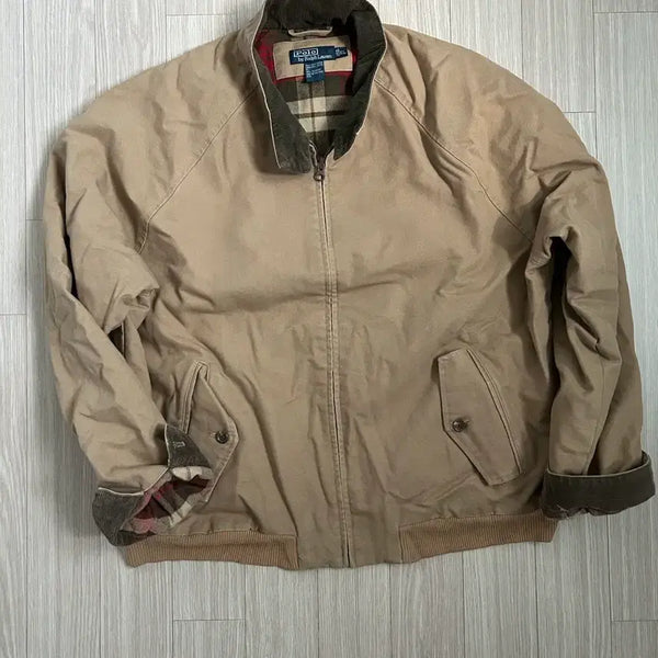 [BUNJANG] Vintage Polo Ralph Lauren Duck Canvas Baracuta Jacket / 빈티지 폴로 덕캔버스 바라쿠타 자켓
