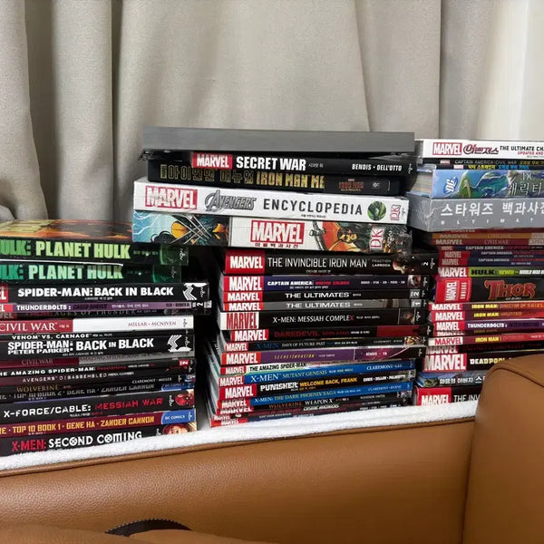 [BUNJANG] Hulk, Spider-Man, Iron Man, X-Men Graphic Novels Bundle Set / 그래픽노블 일괄 팝니다