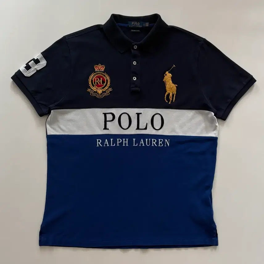 [BUNJANG] Polo Ralph Lauren Big Pony Chief Keef Collar T-Shirt / Polo 폴로랄프로렌 빅포니 치프키프 카라티