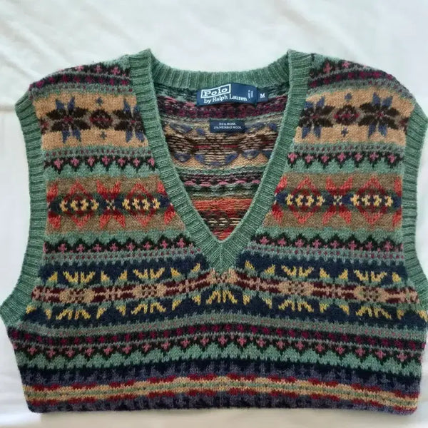 [BUNJANG] Polo Ralph Lauren Fair Isle Vest / 폴로랄프로렌 페어아일베스트,페어아일조끼 판매합니다.