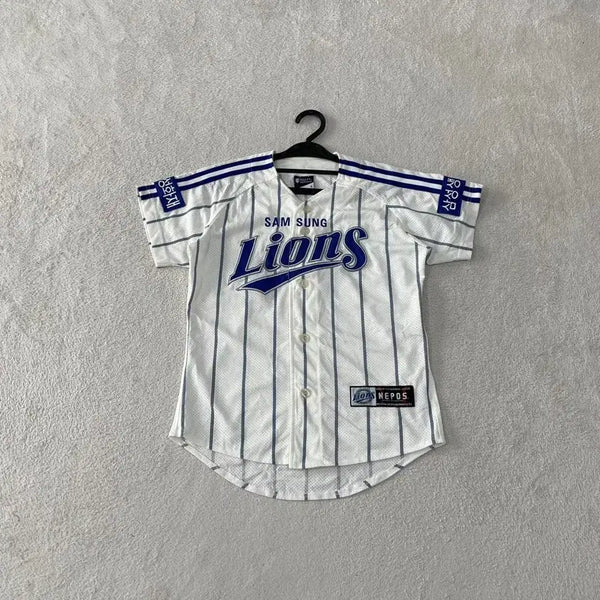 [BUNJANG] Samsung Lions 9 Dynasty Nomarking Jersey / 9 삼성라이온즈 왕조 노마킹 유니폼