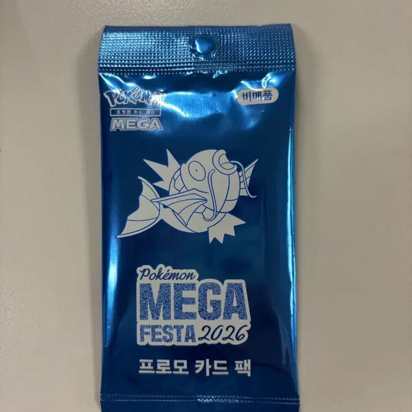 [BUNJANG] Pokemon Magikarp Promo Card Pack MEGA FESTA / 잉어킹 포켓몬 프로모 카드 팩 MEGA FESTA