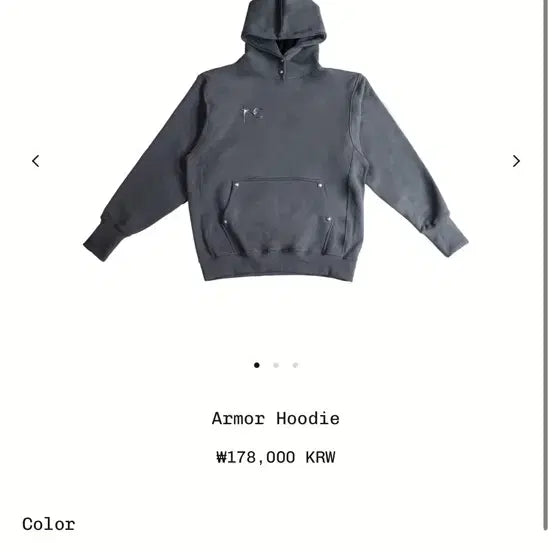 [BUNJANG] THUG CLUB Armor Hoodie (Size 3) / 떠그 클럽 아머 후드 블랙 새상품