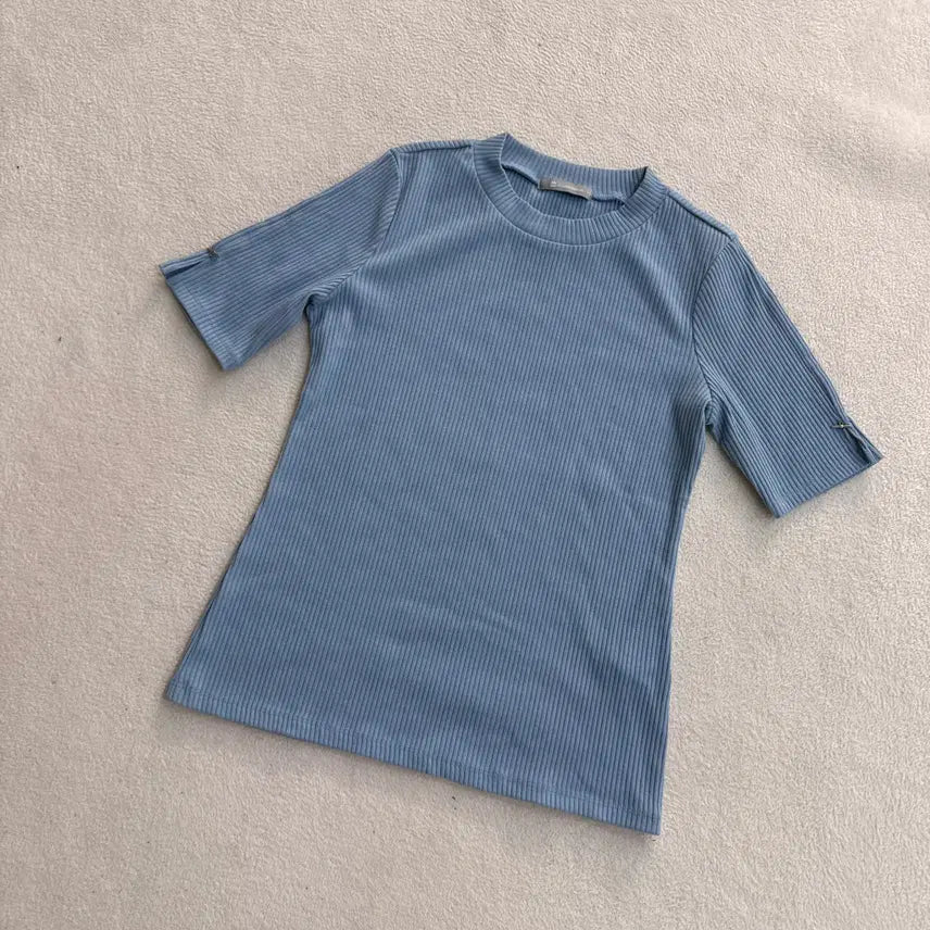 [BUNJANG] Arnaldo Bassini Knit Short Sleeve T-Shirt / 95 아날도바시니 니트 반팔 티 0715T1
