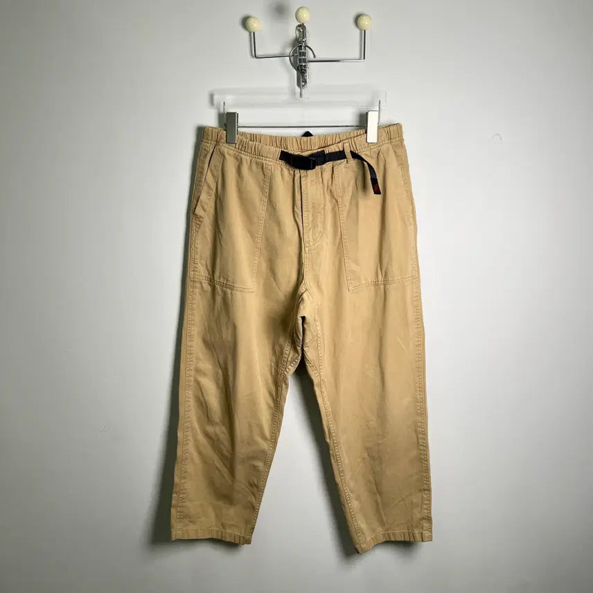 [BUNJANG] Gramicci Rouge Tapered Chino Pants L / Gramicci 그라미치 베이지 루즈 테이퍼드 치노 팬츠 L