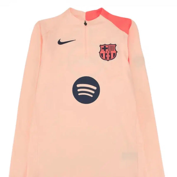 [BUNJANG] FC Barcelona Pink Track Top / 바르셀로나 트랙탑 핑크색