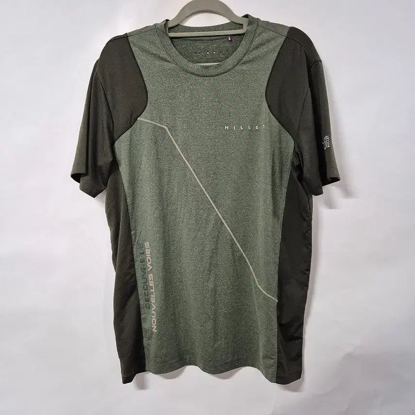 [BUNJANG] Millet Summer Men's Functional Half-Sleeve T-Shirt (Size 100) / 밀레 여름 기능성 반팔티셔츠/남성100