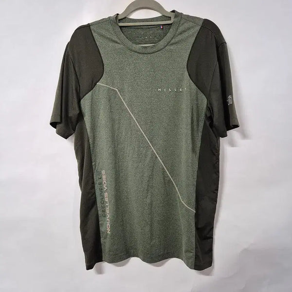 [BUNJANG] Millet Summer Men's Functional Half-Sleeve T-Shirt (Size 100) / 밀레 여름 기능성 반팔티셔츠/남성100