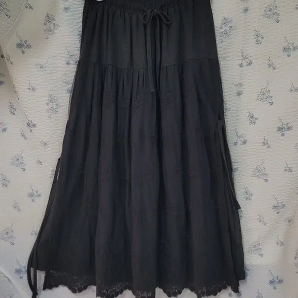 [BUNJANG] Lace Skirt / 레이스치마
