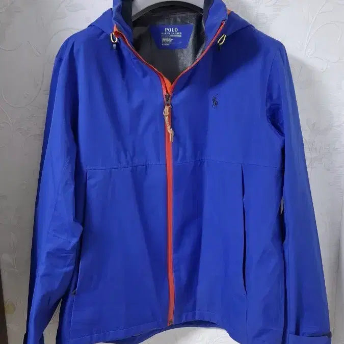 [BUNJANG] Polo Ralph Lauren Hooded Waterproof Jacket Royal Blue Size 105 / (정품 매장판) 폴로랄프로렌 후드 심실링 발수자켓 105