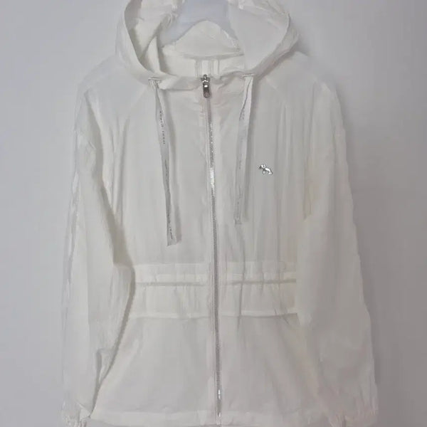 [BUNJANG] Heal Creek Windbreaker Jacket White Size 90 / Heal Creek 바람막이점퍼 화이트/90