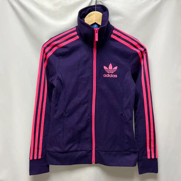 [BUNJANG] Adidas Europa Track Top Jersey - Women's Purple/Pink, Size 85 / [정품/85] 아디다스 유로파 여성용 퍼플 핑크 트랙탑 져지