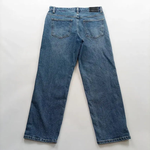 [BUNJANG] PieceWorker Straight Casual Washed Denim Pants Size 33 / 피스워커 청바지 사이즈33 일자 캐주얼 워싱 남자 데님팬츠 B1711