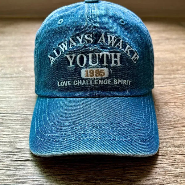 [BUNJANG] Vintage Denim Ball Cap / 빈티지 데님 볼캡