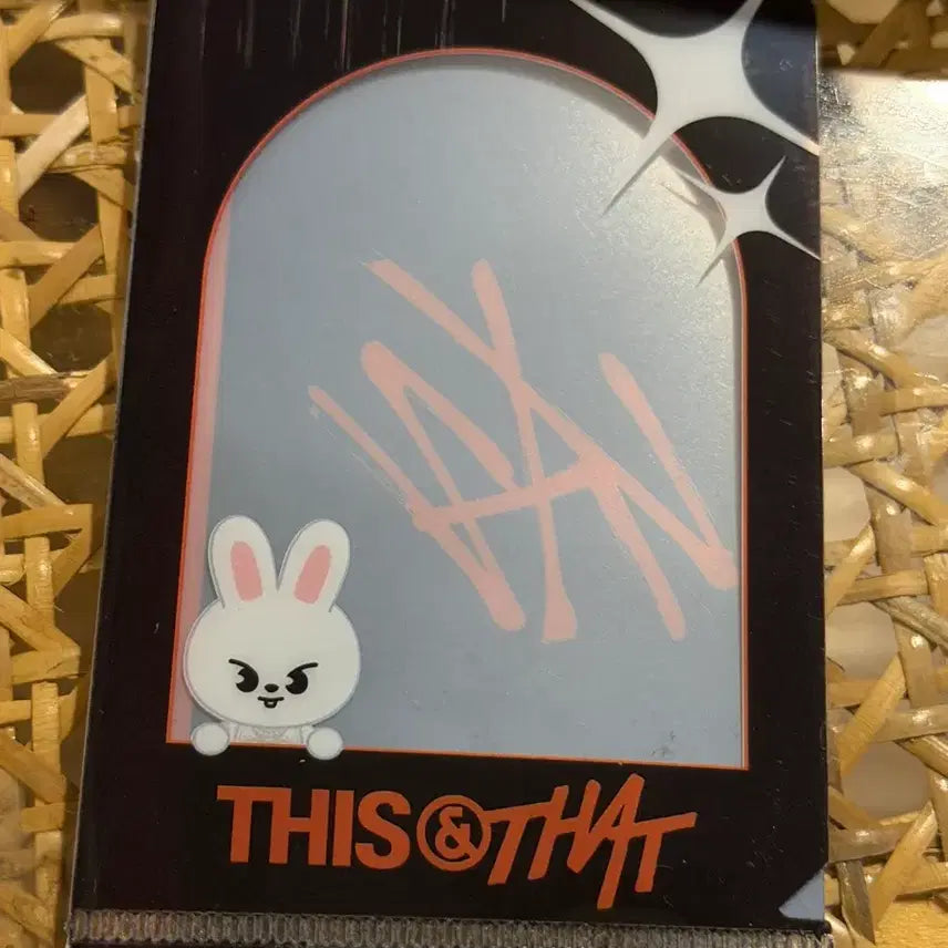 [BUNJANG] Stray Kids Lee Know Rabbit Photocard Holder / 스트레이키즈 스키즈 리노 리빗 포토카드 홀더