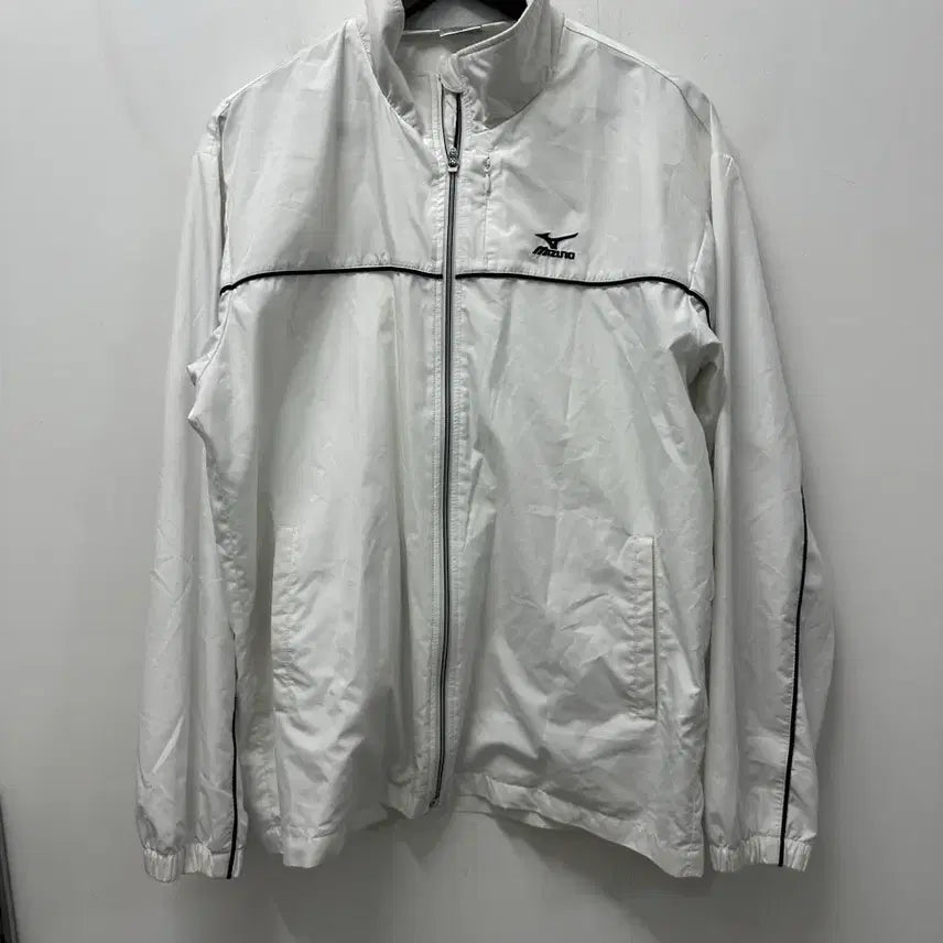 [BUNJANG] Mizuno Windbreaker White Size 100 / [만원빈티지 최저가]미즈노 바람막이 흰색 100