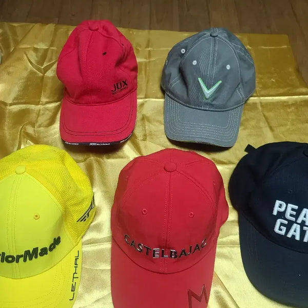 [BUNJANG] Golf Cap Bundle Set / JDx 골프캡/캘러웨이 골프캡/테일러메이드 골프캡/카스텔바작 골프캡/파리게