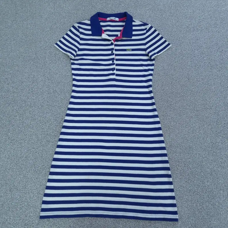 [BUNJANG] Lacoste Size 34 Short Sleeve Collar Dress / 34 라코스테 반팔 카라 원피스 | 0818B09