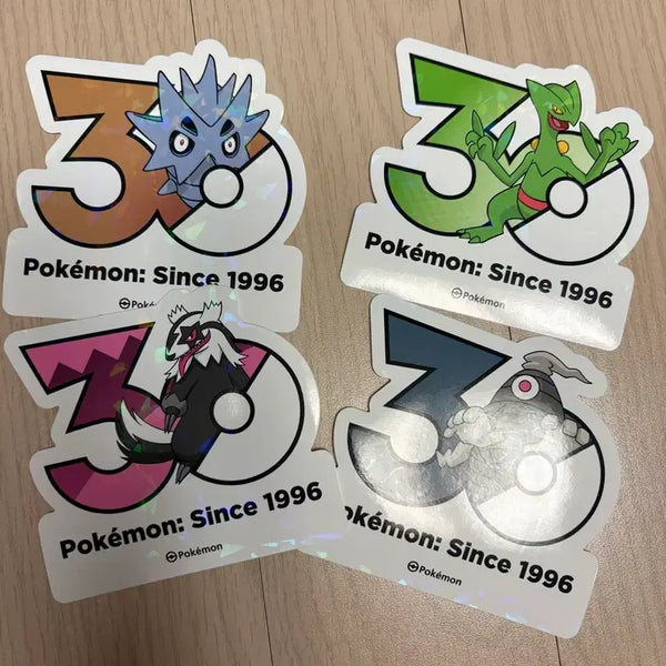 [BUNJANG] Pokemon 30th Anniversary - Tyranitar, Sceptile, Galarian Stunfisk, Mimikyu / 포켓몬스터 30주년 데기라스 나무킹 가라르직구리 미라몽