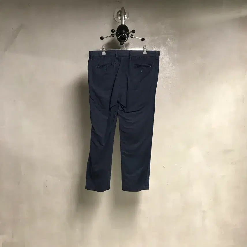 [BUNJANG] Polo Ralph Lauren QR Linen Chino Pants Navy 33/32 / 폴로 랄프로렌 QR 린넨 치노 팬츠 네이비 33/32