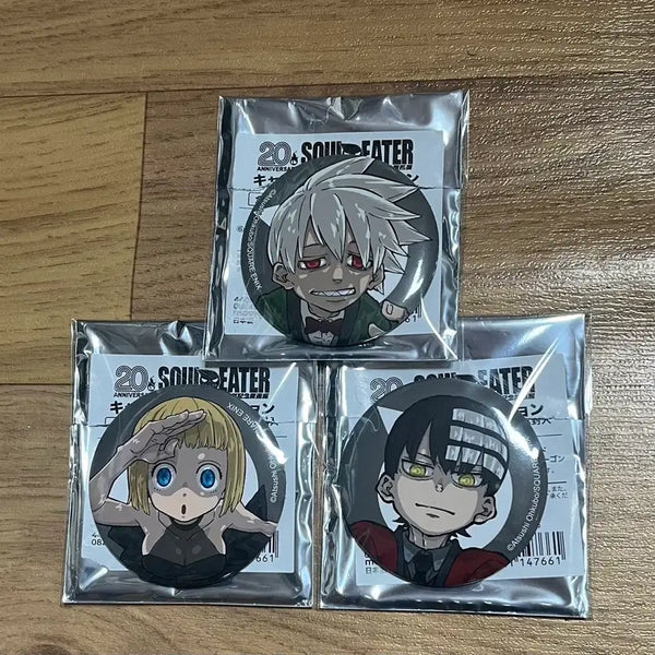 [BUNJANG] Soul Eater Art Exhibition Can Badge Bundle Set / 소울이터 원화전 캔뱃지 소울키드파티 일괄판매