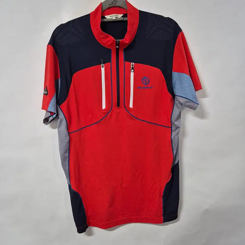 [BUNJANG] Beanpole Outdoor Men's Short-Sleeve Hiking T-Shirt (Size 100) / 빈폴아웃도어 여름 반팔 등산티셔츠/남성100
