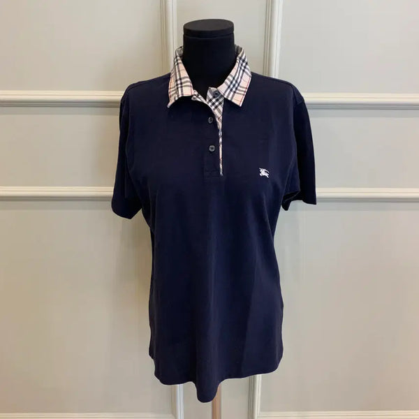 [BUNJANG] Burberry Polo Shirt Navy / 267003785 버버리 폴로셔츠 네이비