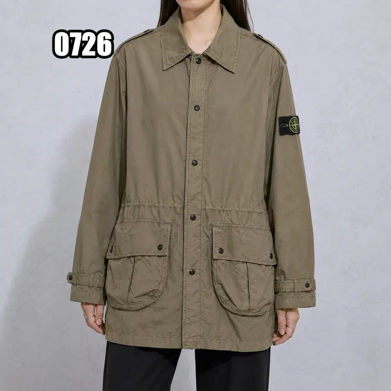 [BUNJANG] Stone Island 439WN Brushed Cotton Tela Jacket / M 스톤아일랜드 439WN 브러쉬드 코튼 텔라 자켓