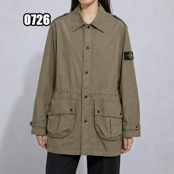[BUNJANG] Stone Island 439WN Brushed Cotton Tela Jacket / M 스톤아일랜드 439WN 브러쉬드 코튼 텔라 자켓