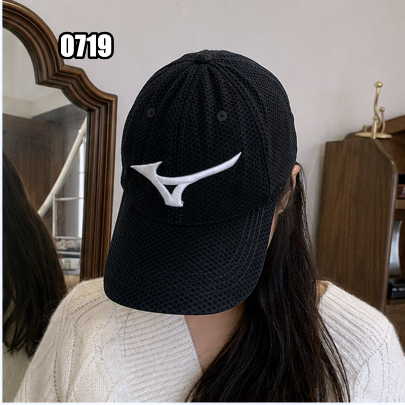 [BUNJANG] Mizuno Logo Mesh Cap / 미즈노 로고 메쉬 볼캡