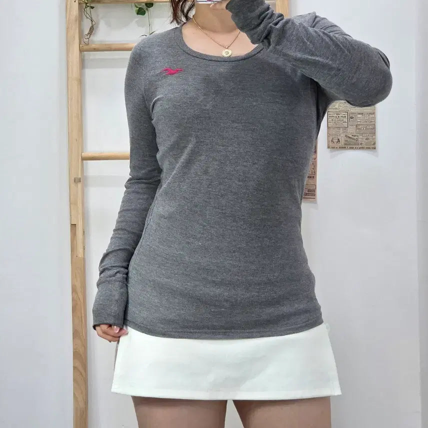 [BUNJANG] Hollistter Slim Fit Long Sleeve T-Shirt M / [프립]M/슬림, 딱붙핏 홀리스터 긴팔티