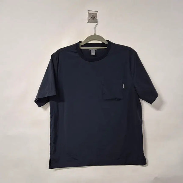 [BUNJANG] Eddie Bauer Pocket Nylon Short Sleeve T-Shirt Women's S / 에디바우어 포켓 나일론 반팔티셔츠/여성S