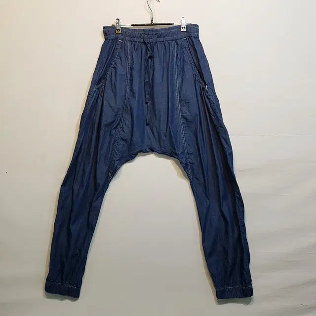 [BUNJANG] Slim Denim Bending Baggy Pants / 슬림 데님 밴딩 배기 팬츠