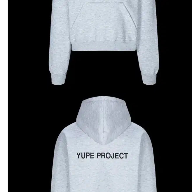 [BUNJANG] YUPP Sweat Setup Set Melange / 유프 스웻 셋업 백멜란지