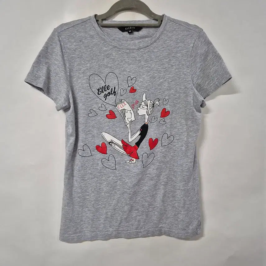 [BUNJANG] Elle Golf Women's Short Sleeve T-Shirt Size 95 / 엘르골프 여름 반팔티셔츠/여성95