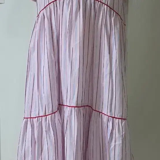 [BUNJANG] Romancchic Striped Long Dress / 로맨시크 스트라이프 원피스들 새상품