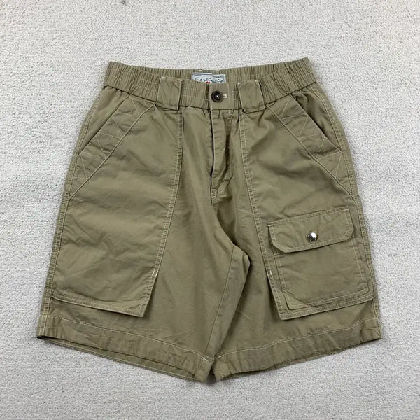[BUNJANG] Aica White One Pocket Bermuda Shorts Beige / 에이카화이트 원포켓 버뮤다 쇼츠 베이지