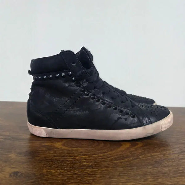 [BUNJANG] Kenel & Schmenger Studded High-Top Sneakers (Size 235) / 케넬앤슈멩거 스터드 하이탑 스니커즈 235