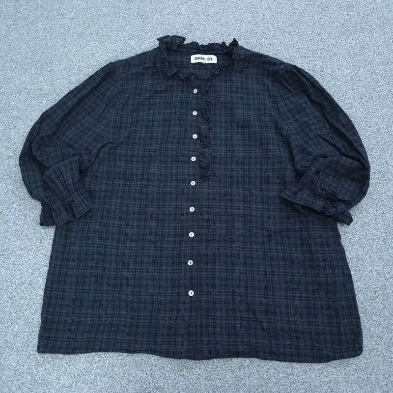 [BUNJANG] General Idea Blouse Shirt / L 제너럴아이디어 블라우스 셔츠 | 0818B12