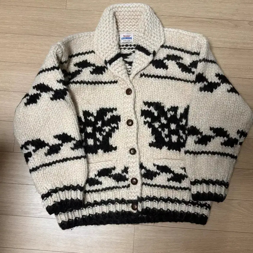 [BUNJANG] JeyKitch Cowichan Cardigan / 제이키치 코위찬