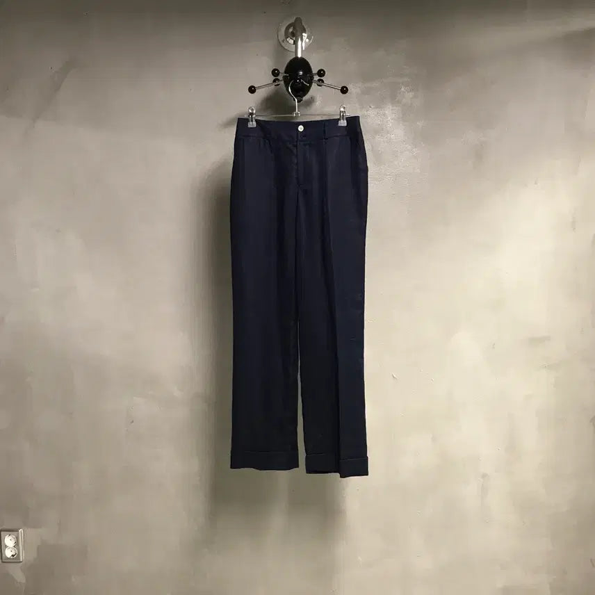 [BUNJANG] Ralph Lauren Linen Chino Pants Navy 2P(W) / 랄프로렌 린넨 치노 팬츠 네이비 2P(W)