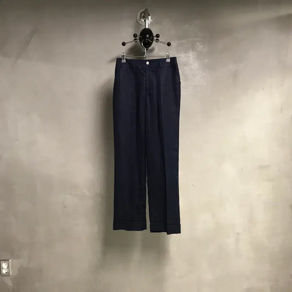 [BUNJANG] Ralph Lauren Linen Chino Pants Navy 2P(W) / 랄프로렌 린넨 치노 팬츠 네이비 2P(W)