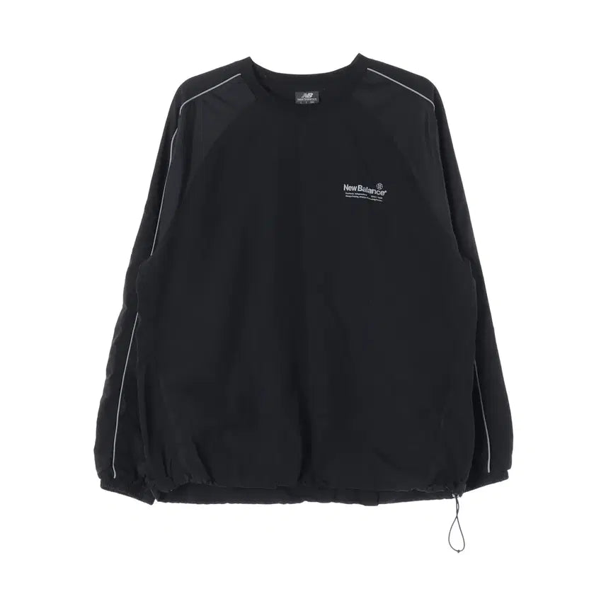 [BUNJANG] New Balance 26SS Round Neck Woven Pullover Windbreaker / 뉴발란스 26SS 라운드넥 우븐 피스테 풀오버 바람막이