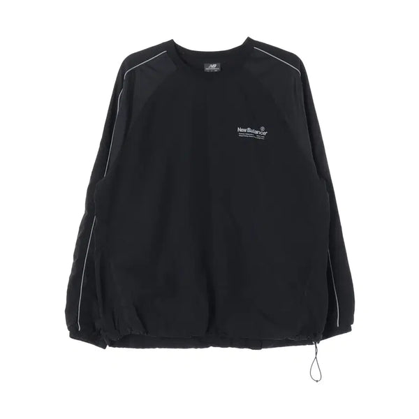 [BUNJANG] New Balance 26SS Round Neck Woven Pullover Windbreaker / 뉴발란스 26SS 라운드넥 우븐 피스테 풀오버 바람막이