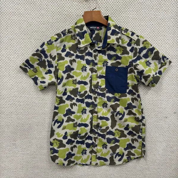 [BUNJANG] Millet Hiking Short Sleeve Shirt / 밀레 등산 반팔 셔츠 95 H02229
