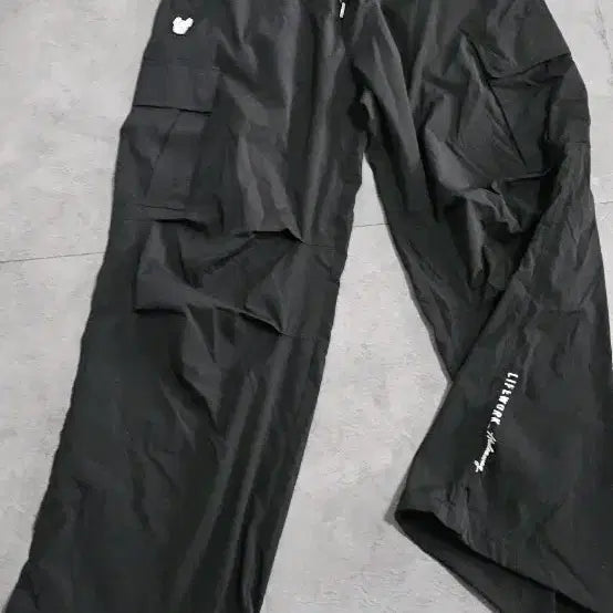 [BUNJANG] Life Work Cargo Jogger Pants Black / 라이프워크 카고 조거 팬츠 블랙