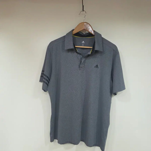 [BUNJANG] Adidas Golf Men's Size 105 Polo Shirt / 아디다스 골프 105사이즈 카라반팔