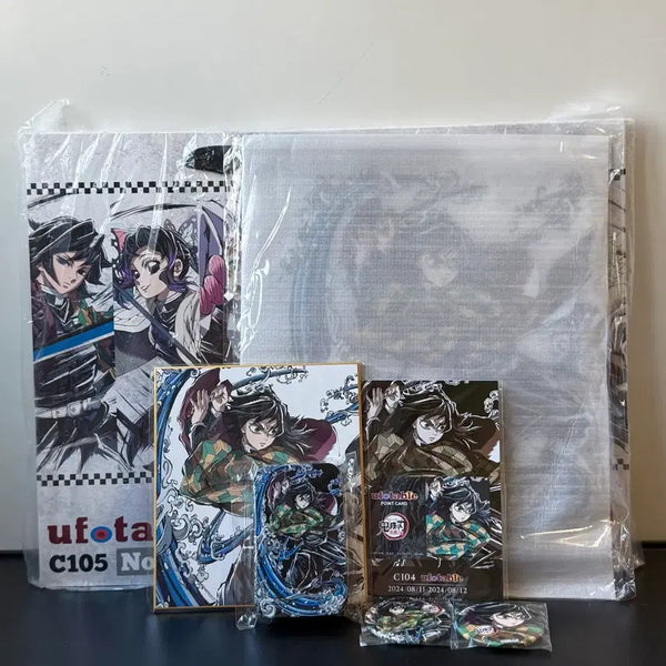 [BUNJANG] Demon Slayer Giyu Big Acrylic Stand Endroll Ver. C104 C105 / 택포 / 귀멸의칼날 기유 빅 아크릴 엔드롤 c104 c105