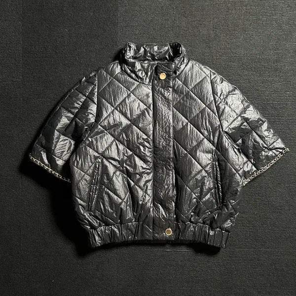 [BUNJANG] Saint John Blue Label Quilted Chain Padded Jacket / 샌존 블루라벨 퀄팅 체인 패딩